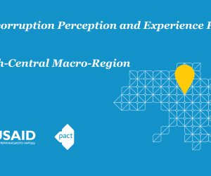 Anticorruption Perception and Experience Poll. North-Central Macro-Region