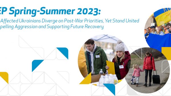 CEP Spring-Summer 2023: War-Affected Ukrainians Diverge on Post-War Priorities, Yet Stand United in Repelling Aggression and Supporting Future Recovery
