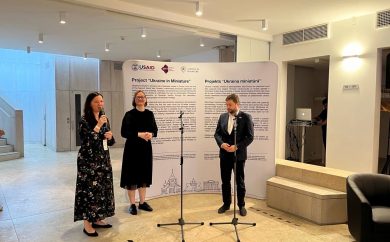 Travelling exhibition “Ukraine in Miniature” opened in Latvia