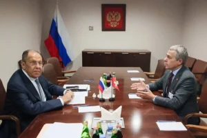 Ігнаціо Кассис, голова ОБСЄ, на переговорах з Сергієм Лавровим у Москві