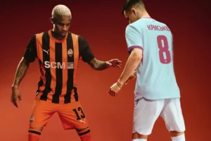 Игроки Шахтера в новой домашней и выездной форме Puma сезона 2026/27