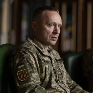 Михайло Драпатий під час офіційної зустрічі